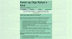 Desktop Screenshot of nybyesfond.dk